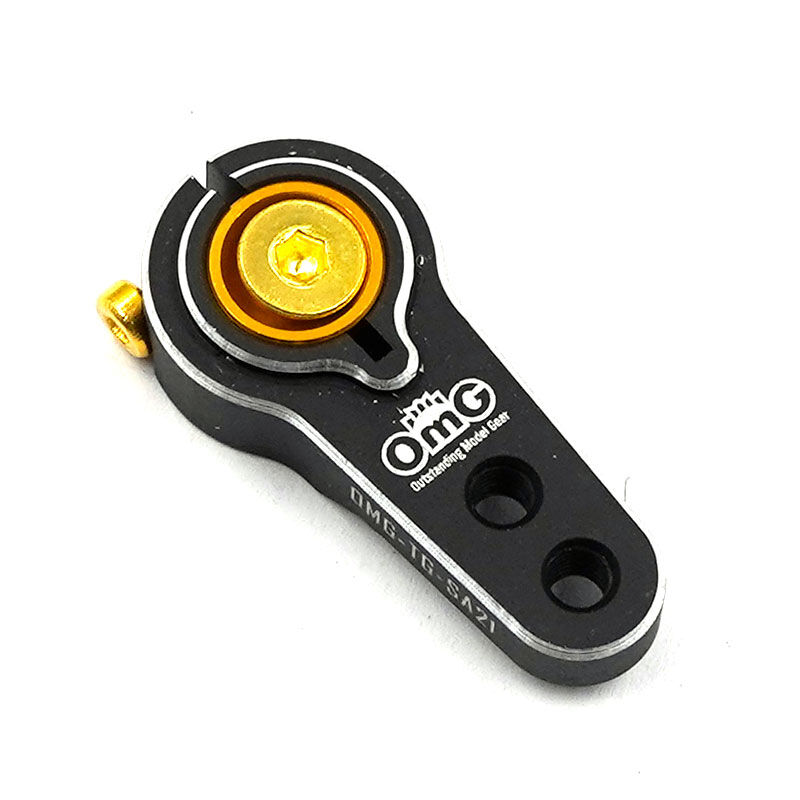 OMG 25T Aluminum Servo Horn Type C Gold RTR Prohobby